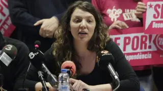 Montse Venturós, alcaldesa detenida.