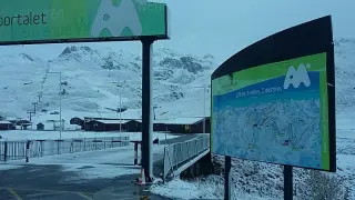 Primeras nevadas copiosas en el Pirineo aragonés