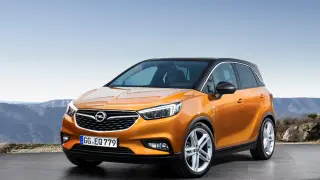 Imagen generada por ordenador del nuevo Opel Crossland X, que se fabricará en serie en Figueruelas desde 2017