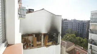 Fuerte explosión de gas en Tenor Fleta