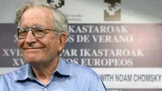El pensador estaounidense Noam Chomsky, en una imagen de archivo.