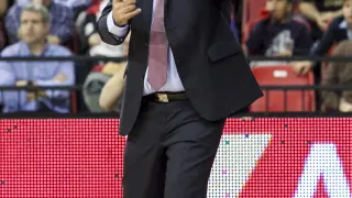 Andreu Casadevall, entrenador del Tecnyconta Zaragoza.