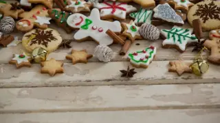 Receta de galletas de jengibre para recibir la Navidad.