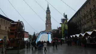 Aventuras navideñas en la plaza del Pilar