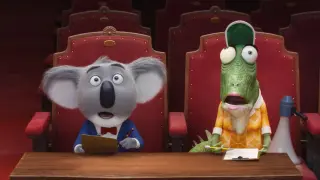 Imagen de la película animada '¡Canta!'.