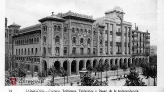 Edificio de Correos y Telégrafos. 1930 (fecha aproximada).