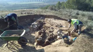 La DPZ excava el paraje de Ateca en el que tuvo lugar la batalla de Alcocer