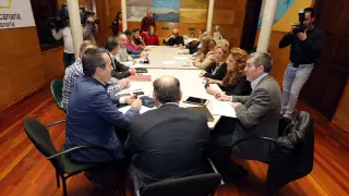 Reunión de Coalición Canaria