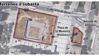 Los terrenos de la antigua cárcel de Torrero.