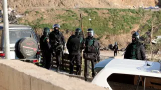 Imagen de archivo de una operación policial contra el yihadismo