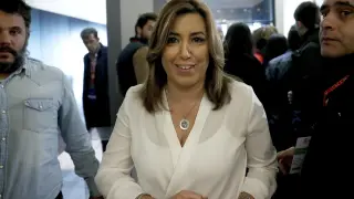 Susana Díaz apuesta por un PSOE sin "complejos" y como alternativa al PP