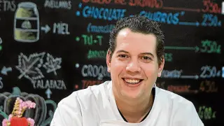 David Fernández, chef y propietario del restaurante Gratal.