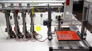 Bioimpresora 3D creada por los investigadores de la Universidad Carlos III de Madrid.