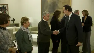 Rajoy recibe a los familiares del Yak-42