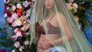 Beyoncé anuncia su embarazo en Instagram.