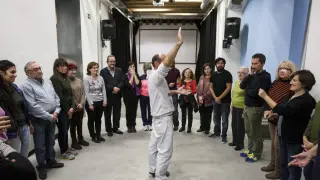 Sesión de Teatro Comunitario en La Harinera de Zaragoza