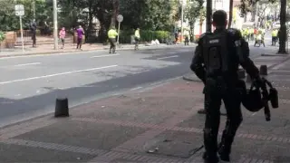 Explosión en las proximidades de la plaza de toros de Bogotá.