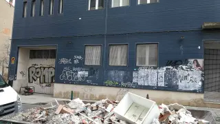 Trabajos en el antiguo cuartel de la Policía de barrio generan inquietud en Torrero