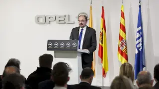 Lambán: "La trayectoria de Opel España en Figueruelas va a seguir siendo exitosa"