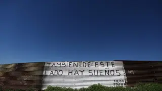Una parte del muro que separa México y Estados Unidos en Tijuana.