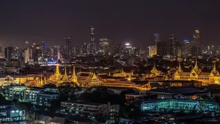 Panorámica de la capital tailandesa, Bangkok