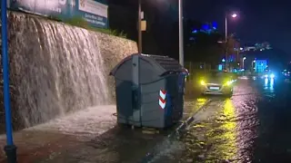 Este lunes cayeron en Alicante 136 litros por metro cuadrado.