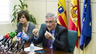 El consejero de Desarrollo Rural y Sostenibilidad, Joaquín Olona.