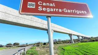 El canal Segarra-Garrigues se proyectó inicialmente para llevar agua del Segre a regadíos.