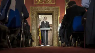 Rajoy, en el Vaticano.