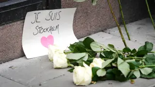 Estocolmo honra a las víctimas del atentado del viernes.