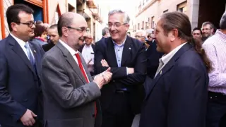 El Presidente de Aragón inaugura el acto del 40 Aniversario de la Asamblea Constituyente de UAGA.