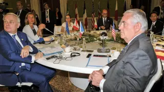 Los ministros de Exteriores del G7 se han reunido en Italia.
