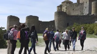 El castillo de Loarre ha recibido esta Semana Santa más de 6.000 visitantes.