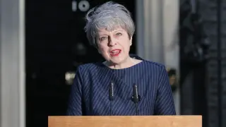 La primera ministra británica, Theresa May, en una foto de archivo.