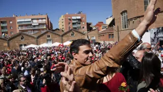 Pedro Sánchez este sábado en Barcelona.