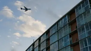 Tráfico aéreo y ruido en Zaragoza.