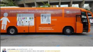 La Policía Municipal de Madrid denuncia por cuarta vez al autobús de HazteOir.