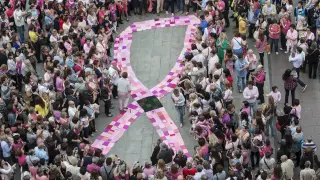 Una de las carreras contra el cáncer de mama.