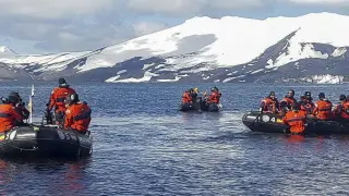 Una campaña a la Antártida