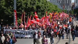 Manifestación del Día del Trabajo
