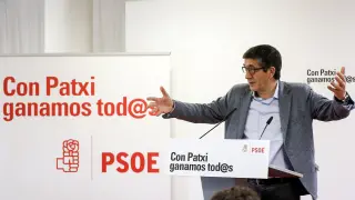 Patxi López: "Unir al PSOE no quiere decir unir a la mitad en contra de la otra mitad"