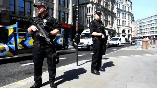 Londres tras el atentado en el Parlamento