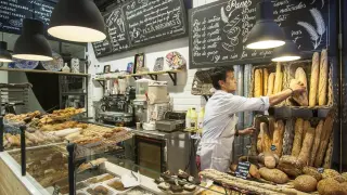 Imagen de archivo de una de las panaderías degustación ubicadas en la capital.
