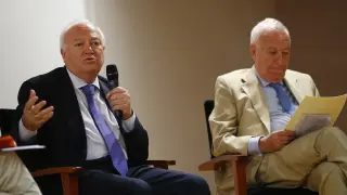 Moratinos y García-Margallo, este lunes.