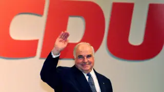 El excanciller alemán Helmut Kohl.