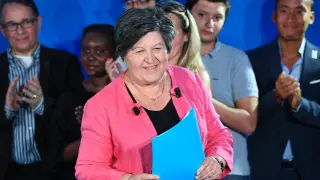 Catherine Barbaroux, presidenta interina de La República en Marcha.