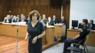 María Broto declaró como testigo ante el jurado