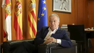 Miguel García, presidente de la Diputación Provincial de Huesca.