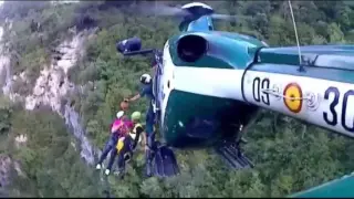 Tres personas rescatadas por la guardia Civil en el Pirineo