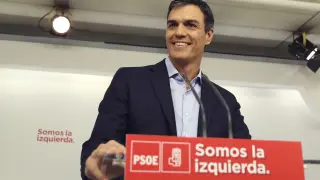 Pedro Sánchez, en una intervención.